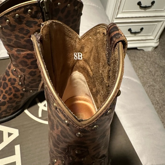 Ariat Leopard Boots - Picture 2 of 4